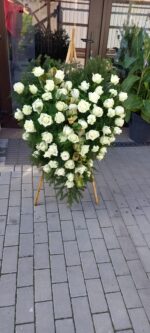 Kwiaty pamięci - Wieniec stojący - obrazek 8