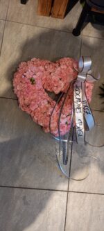Kwiaty pamięci- serce puste leżące - obrazek 5