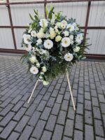 Kwiaty pamięci - Wieniec stojący - obrazek 14