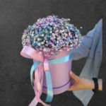 Flowerbox z gipsówki
