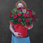 Flowerbox z róż