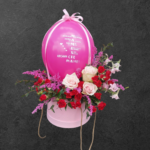 Dzień Mamy Flowerbox z balonem - obrazek 3